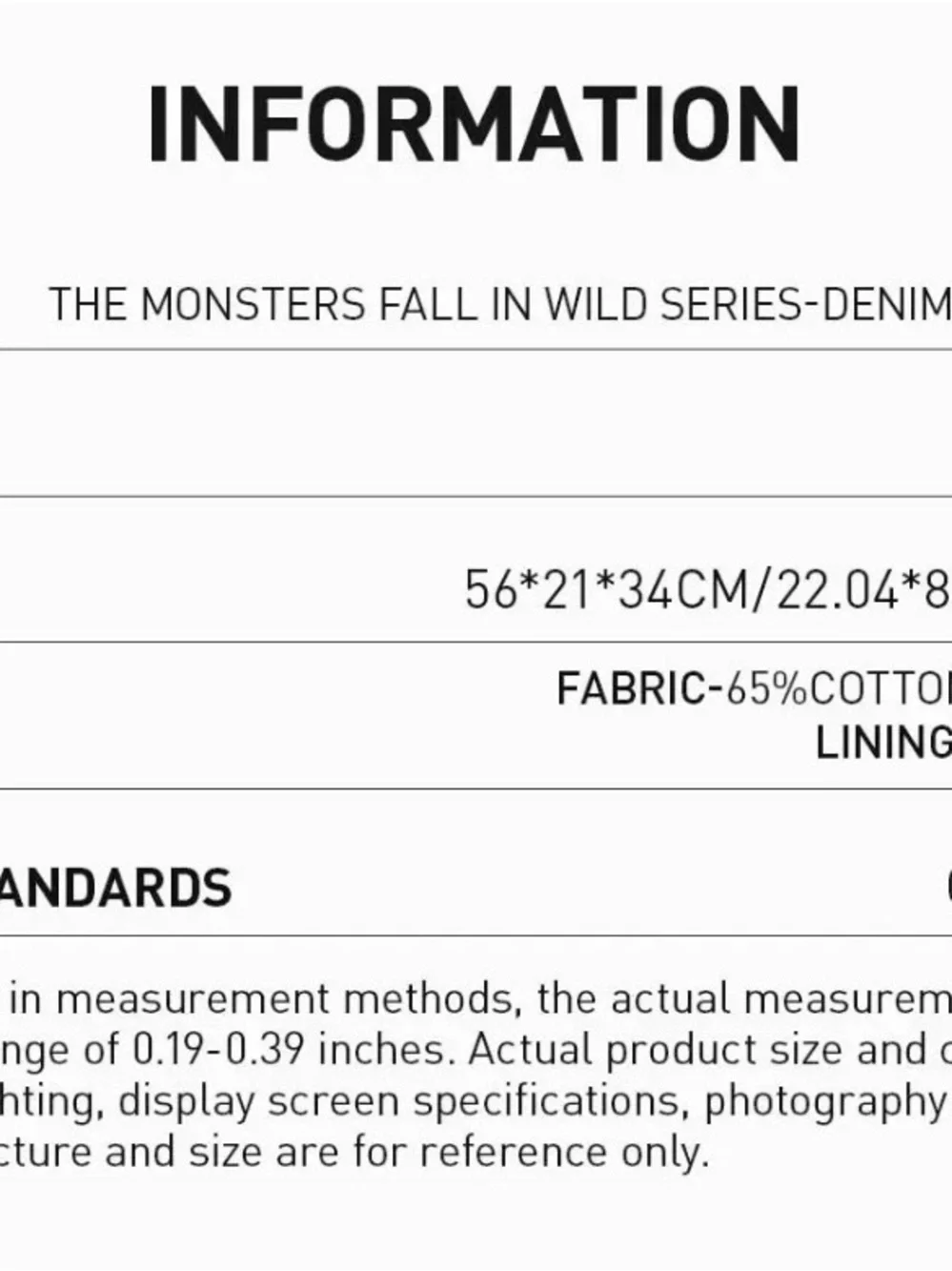 Pop Mart LABUBU - The Monsters Denim Messenger Bag
